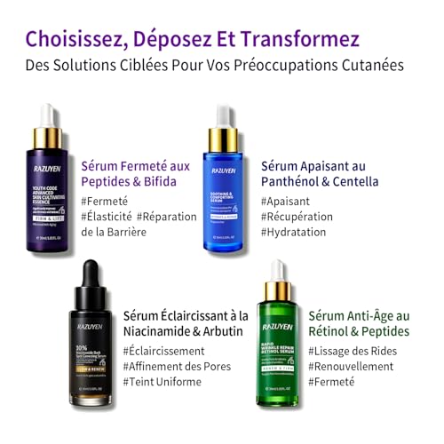 RAZUYEN Peptide Serum Visage 30ml, Tous Types de Peau – vue 9