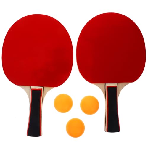 Milisten Table Tennis Equipment Paddle Tennis Training Racket Ball Pp Polyester Racket