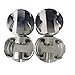 Compatible Forged Pistons 87mm 11.5:1 Compatible with K24 K20a K20a2 K20a3 and Similar Fits Tsx