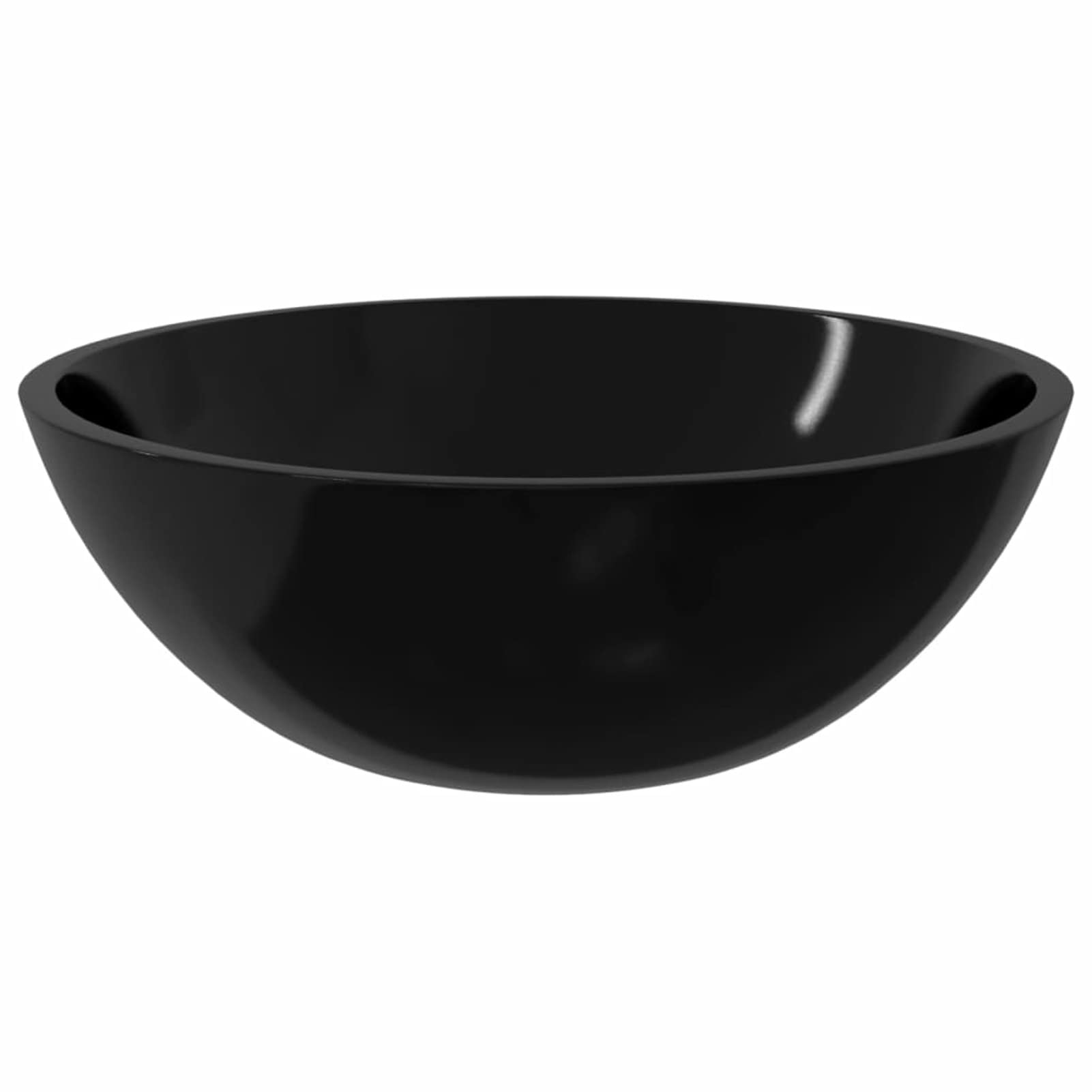 Umywalka szklana 50 x 37 x 14 cm czarna, zlew na naczynia, blat ceramiczny T O P umywalka łazienkowa, szklista chińska szatnia umywalka do toalety, łazienki, szafka pod umywalkę