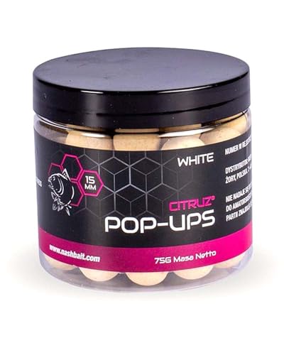 Nash Citruz Pop-Ups: White: 15mm