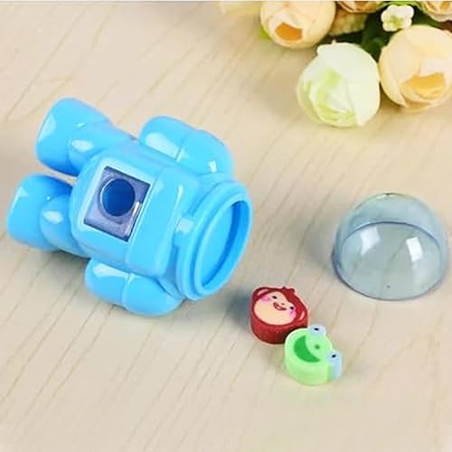 PARTEET Fancy Cute Astronaut Shape Sharpener & Eraser with Dust Compartment, Manual Pencil Sharpener for Girls and Boys Stationary for Kids |B’Day Return Gifts Fun School Supplie & Party Favors - Image 7 thumbnail