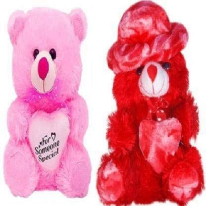 Lavanya Enterprises - Gift Basket Stuffed Soft Animal Toy for Kids Birthday Gift Boy Girl Combo of Red Cap and Someone Special Teddy Bear 30 cm (Multicolor) (B08SM1Z7RX) Amazon Price History, Amazon Price Tracker