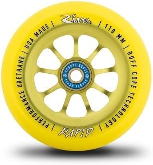 River Rapid 110mm Wheels Sunrise Yellow (Pair)