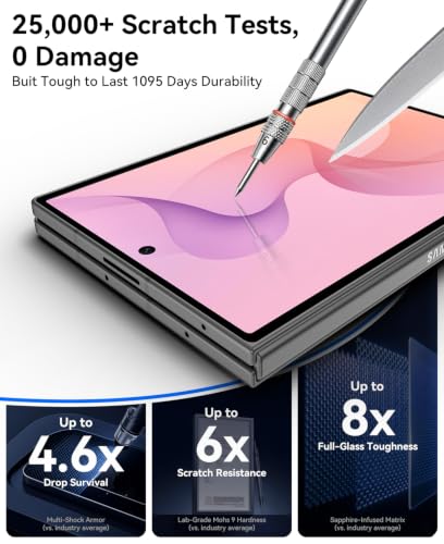Image of DABEN Tempered Glass For Samsung Galaxy Z Fold 8