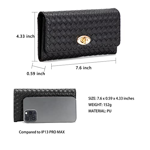 Image of U+U Small Crossbody Bags for Women, Cell Phone Purse Mini Clutch Bag with Removable Chain, Card Slots - Lightweight Purse