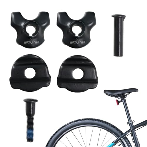 Abrazadera de tija de sillín para rieles de sillín – Clip de abrazadera redondo ovalado para tubo de asiento | Clip de abrazadera de tubo de asiento portátil, seguro y fácil de instalar, accesorios de
