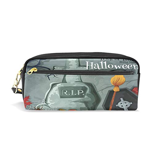 Preisvergleich Produktbild ISAOA Federmäppchen mit Reißverschluss für Schreibwaren, Party, I Federmäppchen, Kosmetiktasche, Make-up-Tasche, Weihnachtsgeschenk für Mädchen und Jungen