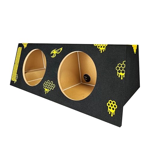 2008-2024 Challenger Dual Sealed Sub Box Subwoofer Enclosure Car Audio Speaker Box