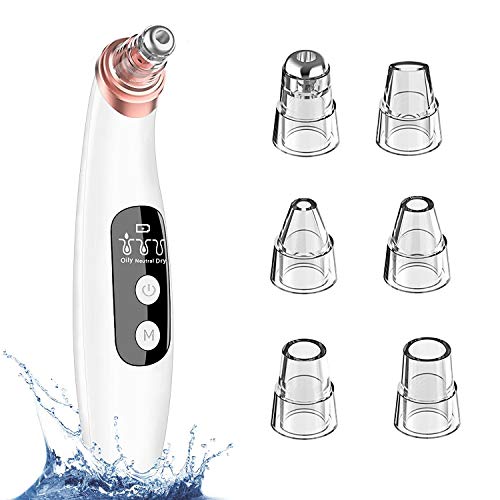 Preisvergleich Produktbild Mitesserentferner Porenreiniger Elektrisch Mitesser entferner Blackhead Remover Multifunktional Porensauger USB Aufladung Pickelsauger Akne Extraktor Akne Entferner mit Heiße Kompresse