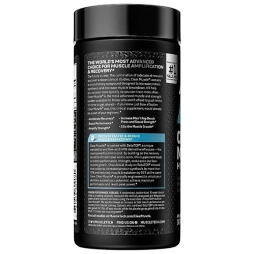 Muscletech 631656609080 Hmb Supplements 1000Mg, Clear Muscle thumb #2