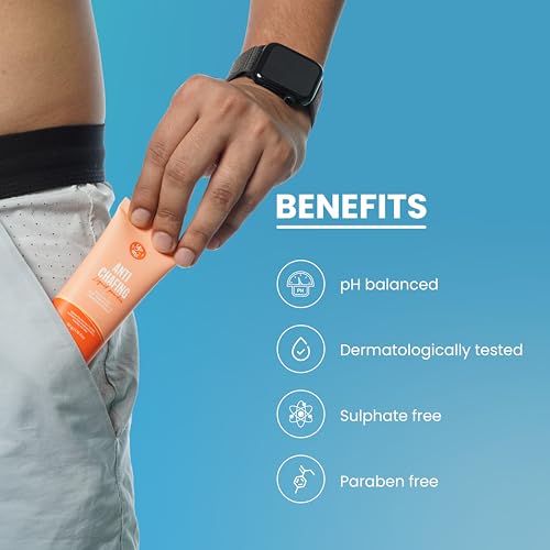Image of Yu n Me Anti-Chafing Liquid Powder Cream | Anti-Rash Cream for Inner Underarms & Intimate Areas | Dermatologically Tested | Tapioca Starch & Aloe Vera | Non-Greasy Formula | For Men & Women | 50gm
