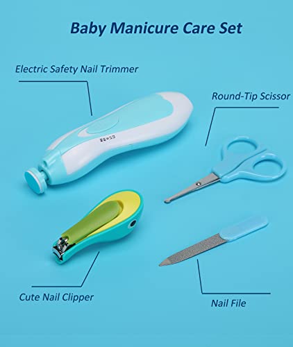 Yasew Baby Healthcare And Grooming Kit, Electric Safety Nail Trimmer Baby Nursery Kit, Newborn Care Kits With Hair Brush Comb For Newborn Infant Toddlers Baby Boys Girls Kids thumb #1