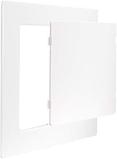 EZ-FLO 8 Inch x 8 Inch Access Panel with Frame, 34020 White