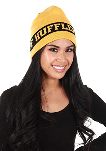 elope Harry Potter House Reversible Knit Beanies | Gryffindor, Ravenclaw, Slytherin, Hufflepuff Hats Standard