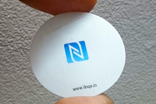 LINQS® - High Memory NTAG216 NFC Tag Stickers (Pack of 6) | Waterproof | Compatible with All NFC Phones