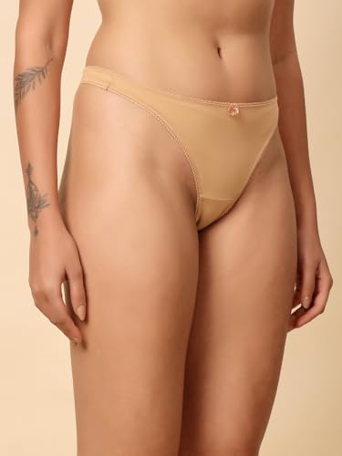 Image of American Symbol Women Microfiber & Cotton Brazilian Thong Briefs