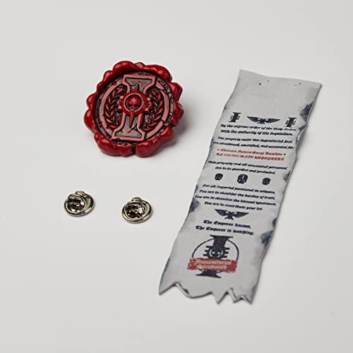 Image of Starforged Warhammer 40K Purity Seals Space Marines Blood Angels Ultramarines Chapters Collection Brooch Pin Badge Pendant Warhammer Gifts
