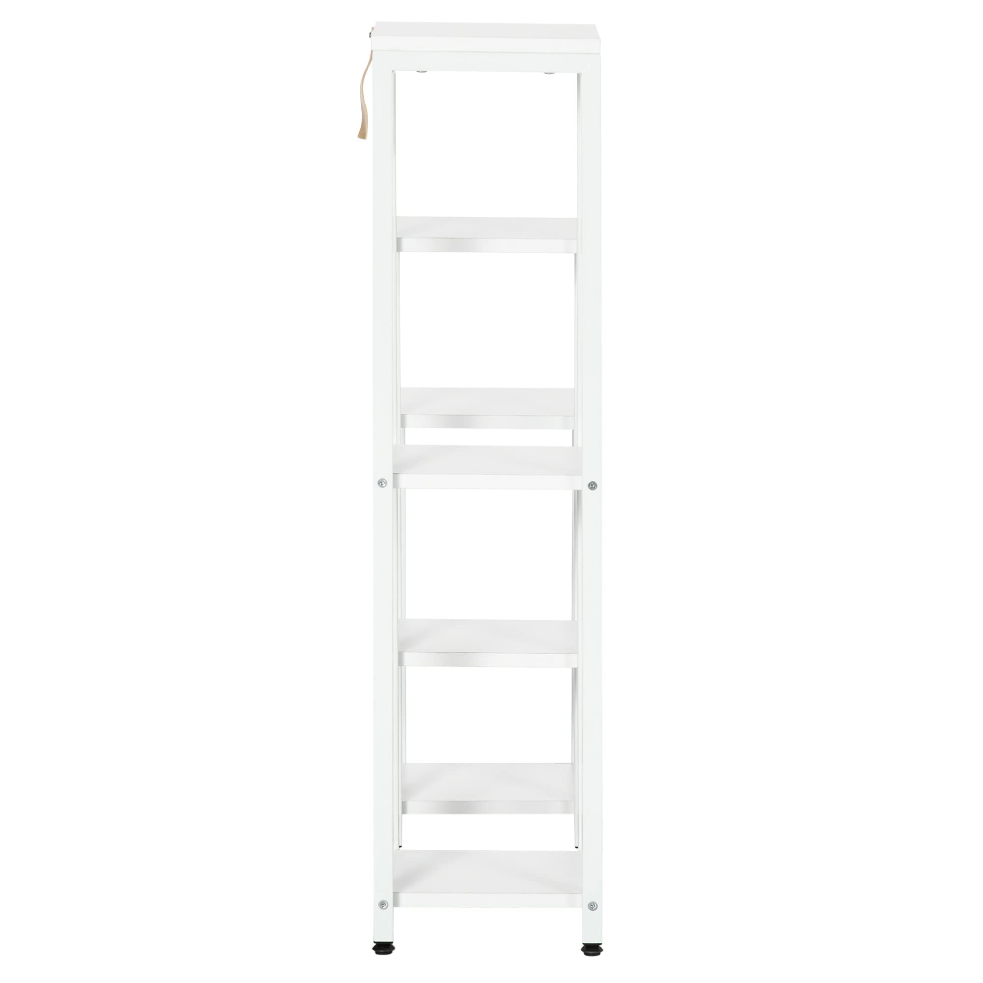 Outsunny Soporte para plantas con 7 estantes, estantería para plantas, flores, estantería de jardín, para salón, esquina, balcón, carga hasta 2 kg (cada nivel), color blanco, 65 x 23 x 94,5 cm
