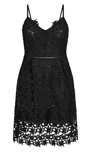 City Chic Women's Plus Size Dress - So Fancy4