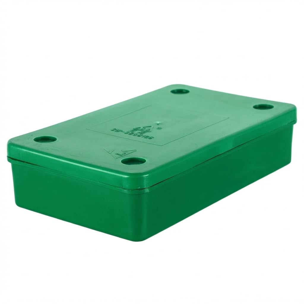 ESD Safe Anti-Static Electronic Parts Storage Box Bin,Tool Case, Green