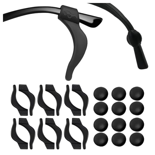 Glanzend 12 Paar Brille Antirutsch, Universal-Ohrbügel-Haken, Brillen Rutsch Stopper, Brillenbügel Überzug Ohr, Gummi Rutschstopp Brillenhalter Sport für Brillen, Sonnenbrillen, Lesebrille