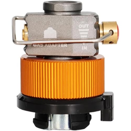 Adaptador de llenado de cilindro de sistemas de combustible para exteriores, unidad de transferencia de combustible propano butano, regulador de gas, kit de llenado de cilindro de estufa de camping