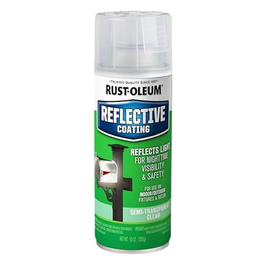 Rust-Oleum 214944 Specialty Reflective Spray, Clear, 10 Fl Oz