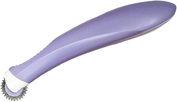 BEN YEDD Tracing Wheel Press Roller Sewing Marking Tool Point Shaped Straight line Drawing Tool Copying Tool Purple Toothed Wheel
