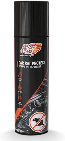Car Rat Protect Spray | Herbal Rat Repellent Spray for Car | 250ml | Non-Toxic, Cruelty-Free, Long-Lasting Protection for Engine Bay, Cables & Rubber Hoses, Electrical Wiring