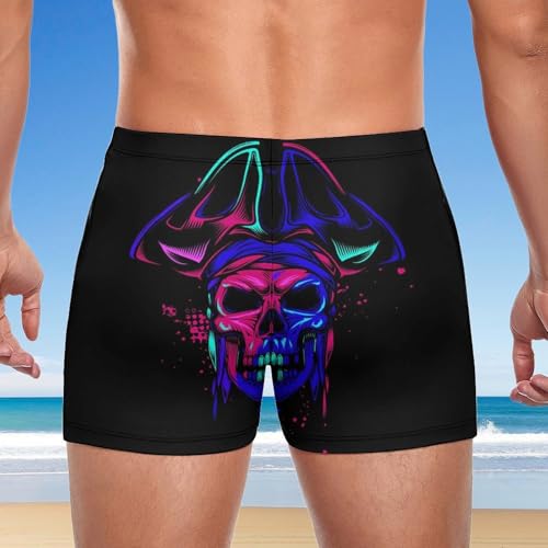 Short de bain crâne coloré pour vos sessions plage et piscine