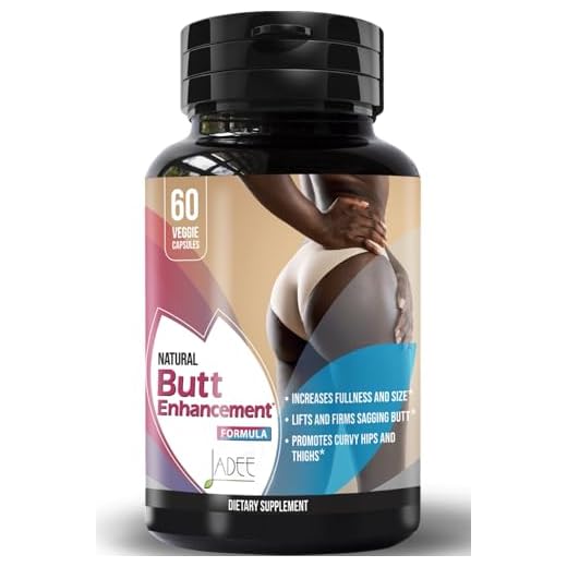 Butt Enhancer Pills for Big Booty & Curvy HIPS - BBL Weight Gainer for Women Curves Bigger Butt Pills for Women - Booty Builder Aguaje para Aumentar Gluteos y Caderas - Butt Growth Products