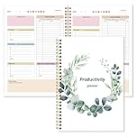 ADHD Daily Planner for Adults Men and Women - Productivity Undated Daily ADHD Planner for Neurodivergent ,Organization, Task Management, Focused Journal with Hard Cover & Colorful Sheets Inside, B5