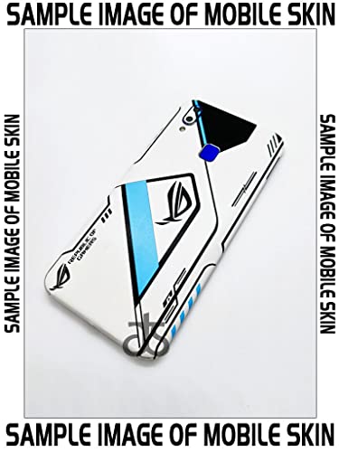 Image of AtOdds - Samsung Galaxy S20 Ultra Mobile Back Skin Rear Screen Guard Protector Film Wrap (Coverage - Back+Camera+Sides) (Rog Blue)