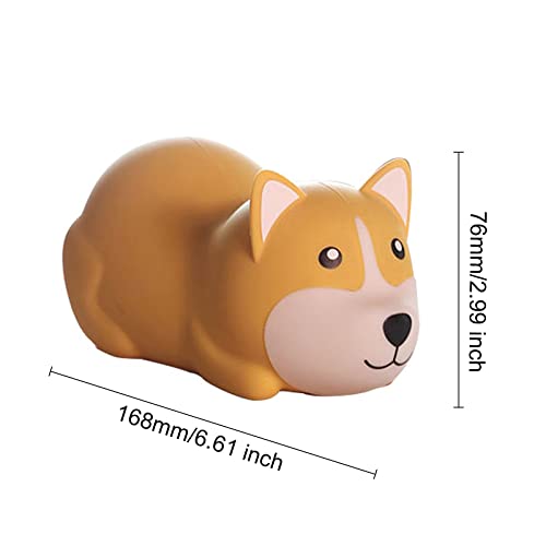 Lámpara nocturna corgi recargable de silicona miniatura 2