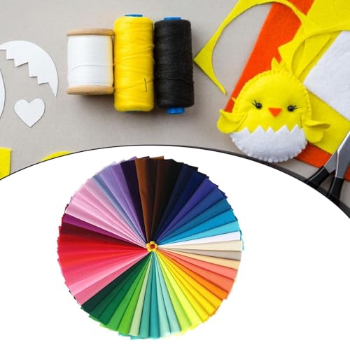 Tissus prédécoupés pour patchwork Fenteer pour simplifier le bricolage d'aiguille - 8