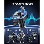 LENCENT Bluetooth 5.4 FM Transmitter Car Adapter 48W PD Fast Charging - Image 4