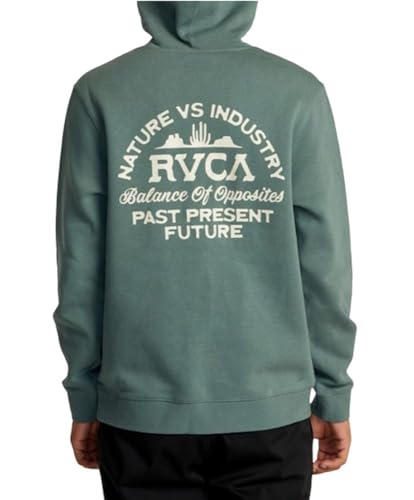 RVCA Men's Big Label Hoodie2