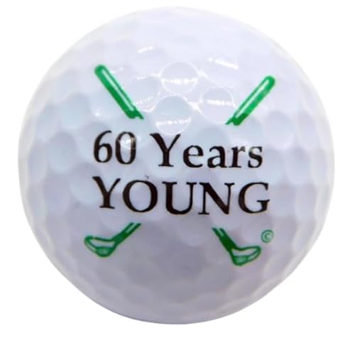 Westmon Works 60th Birthday Golf Ball Sixty Years Young Novelty