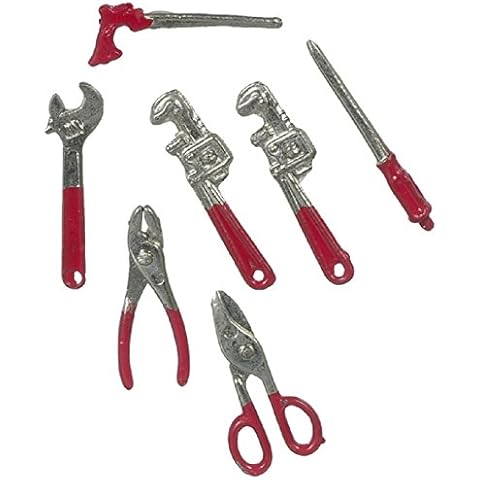 Melody Jane Puppenhaus Miniatur Zubehör Metall DIY Cover