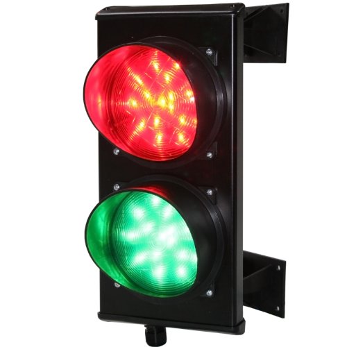Preisvergleich Produktbild Verkehrsampel ROT / GRÜN LED, Torampel, Ampelanlage (24 Volt)