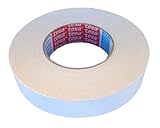 Rollo de cinta adhesiva Tesa 4651 50 metros. Color blanco.