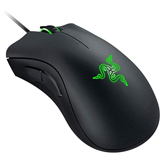 Razer Deathadder Essential – Mouse para jogos Optical Esports – 6400 DPI ajustável