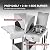Royal Gourmet GE5001S 5-Burner Gas Grill with Side Burner in Silver, 59,000 BTU, 603 Sq. In. Cooking Area, Side Shelf & Side Burner, Outdoor Gas Grill for Backyard Cooking, Silver