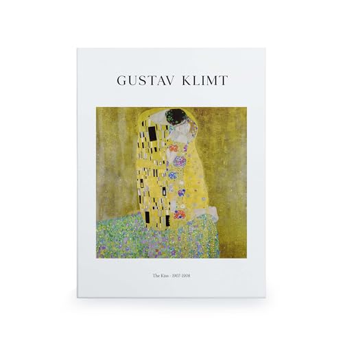 Cuadros decorativos de Klimt en elegante acabado laminado mate y base MDF de 3mm