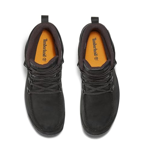 Timberland Men's Chillberg Mid Lace Up Waterproof Hiking Boot, Jet Black-NEW 2024, 7 Medium