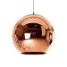 Produktbild E27 Modern Eisen Pendelleuchte Nordeuropa Stil Hängeleuchte Runden Design Pendellampe Innenbeleuchtung Decken Hängelampe Lampe für Schlafzimmer Esszimmer Cafe Küche Nachttischlampe Roségold, Ø15cm
