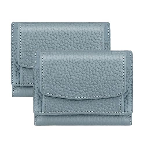 2024 New Genuine Leather Card Holder Organizer Pocket Mini Wallet, Mini Wallet for Woman