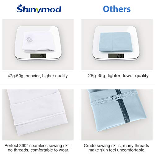 Shinymod Uv Protection Cooling Or Arm Warmer Sunblock Sleeves For Men Women #TOP3