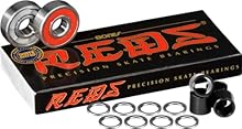 Single, non-contact, removable rubber shield for easy cleaning and less friction High speed Nylon ball retainer for greater strength and speed Pre-lubricated with Speed Cream racing lubricant Skate Rated clearances, tolerances, materials and lubrican...